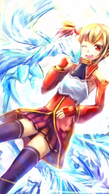 刀剑神域平胸萝莉西莉卡精美壁纸美图