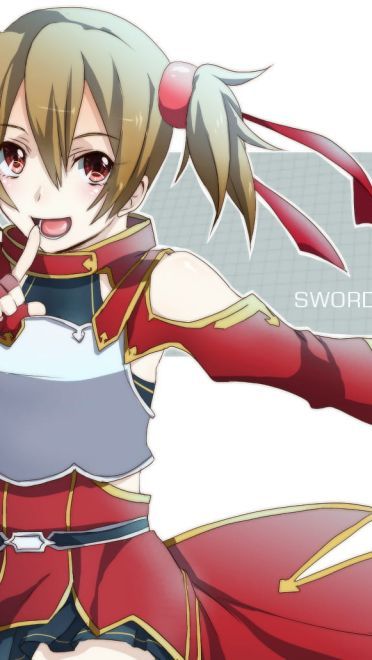 刀剑神域平胸萝莉西莉卡精美壁纸美图