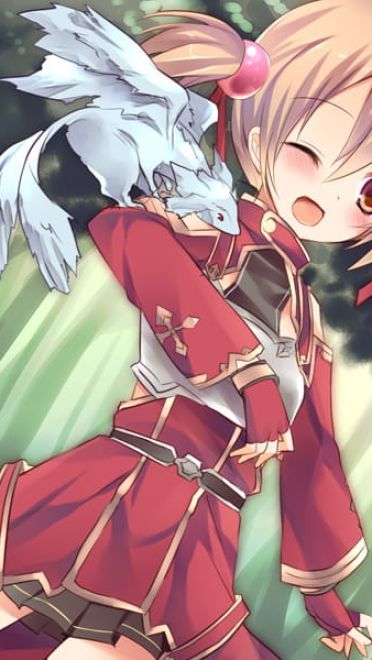 刀剑神域平胸萝莉西莉卡精美壁纸美图