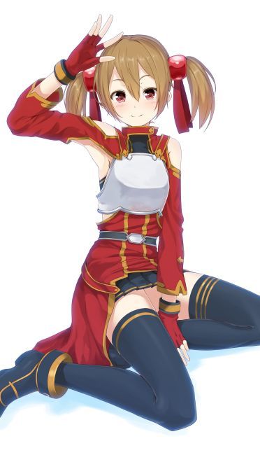 刀剑神域平胸萝莉西莉卡精美壁纸美图