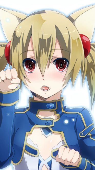 刀剑神域平胸萝莉西莉卡精美壁纸美图