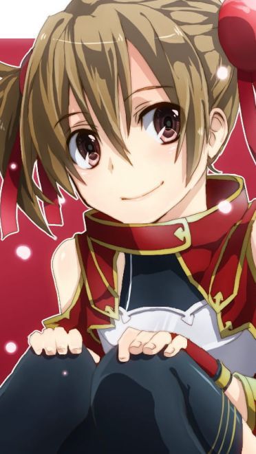 刀剑神域平胸萝莉西莉卡精美壁纸美图