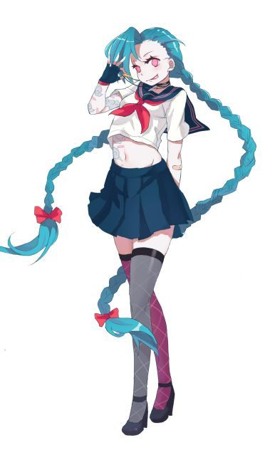 LOL暴走萝莉金克斯安卓手机主题下载