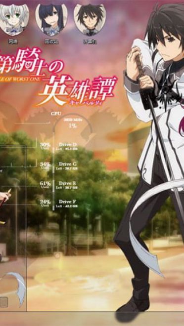 【win7主题】落第骑士英雄谭 下载