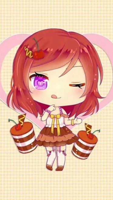 lovelive 甜点拟人版 手机壁纸