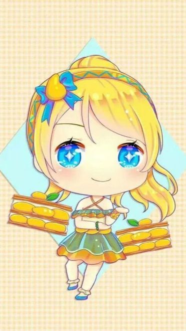 lovelive 甜点拟人版 手机壁纸