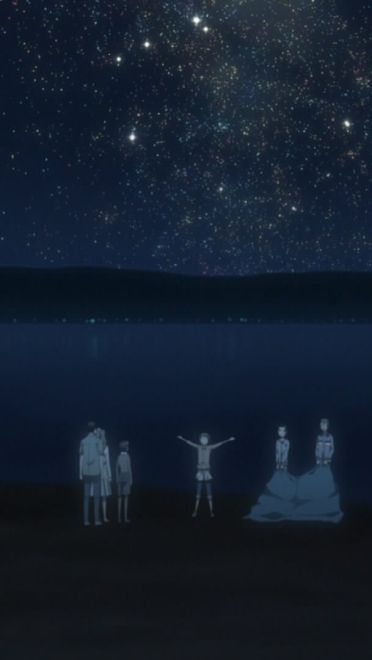 动漫中的星空壁纸：梦开始的地方