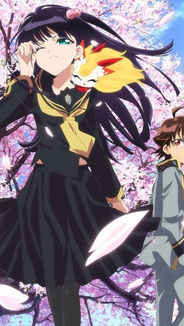 双星之阴阳师化野红绪手机壁纸美图