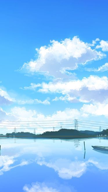 动漫天空美图：仰望约定之地