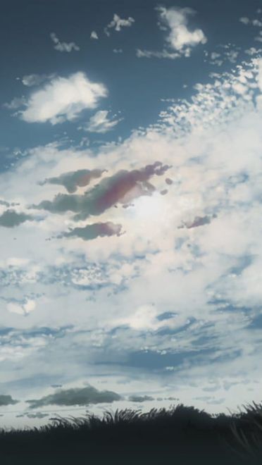 动漫天空美图：仰望约定之地