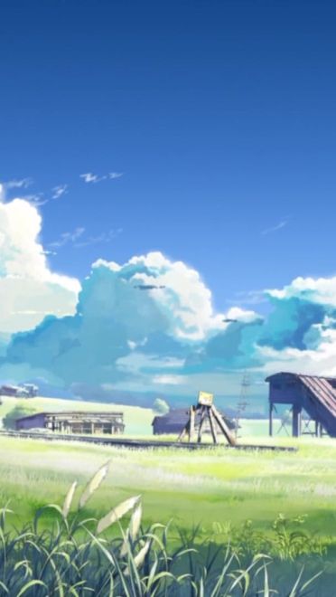 动漫天空美图：仰望约定之地