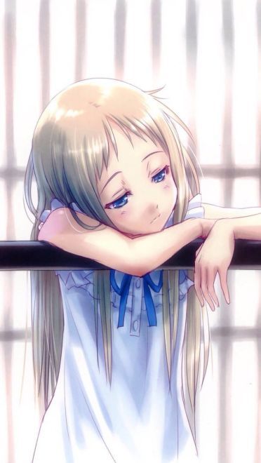 未闻花名 治愈系少女面码手机壁纸