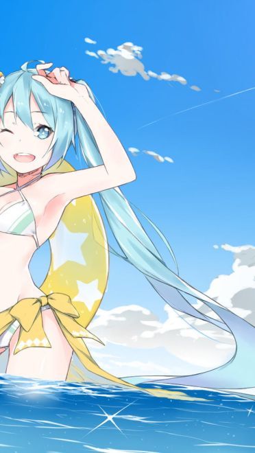 MIKU美图：跟着第一公主清凉一夏