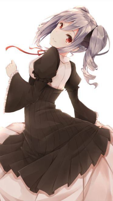 神崎兰子手机壁纸 一个隐藏巨乳的哥特萝莉