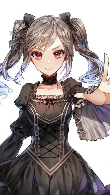 神崎兰子手机壁纸 一个隐藏巨乳的哥特萝莉