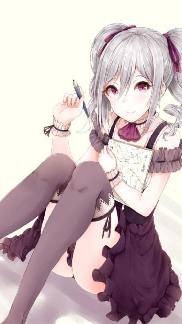 神崎兰子手机壁纸 一个隐藏巨乳的哥特萝莉