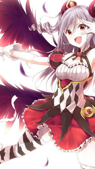 神崎兰子手机壁纸 一个隐藏巨乳的哥特萝莉