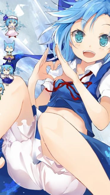 双手凝聚爱心为你打气 动漫手机壁纸