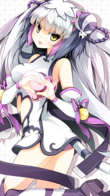 双手凝聚爱心为你打气 动漫手机壁纸