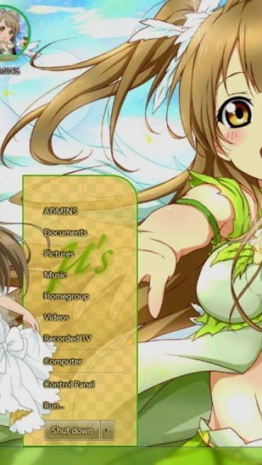 【Win7主题】 lovelive南小鸟下载