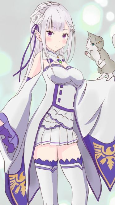 从零开始的异世界生活艾米莉娅手机壁纸