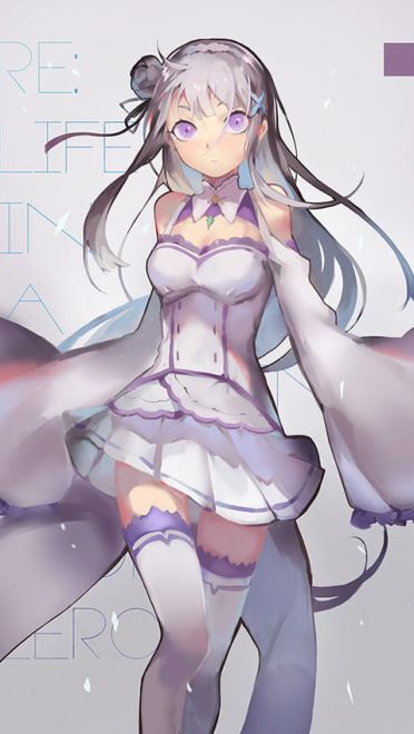 从零开始的异世界生活艾米莉娅手机壁纸