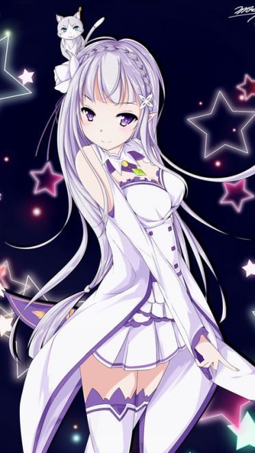 从零开始的异世界生活艾米莉娅手机壁纸