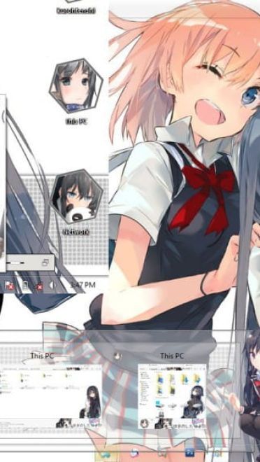 【win8/8.1主题】我的青春恋爱物语果然有问题 雪之下雪乃 下载