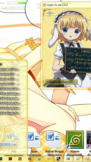 【win7主题】请问您今天要来点兔子吗 桐间纱路 下载