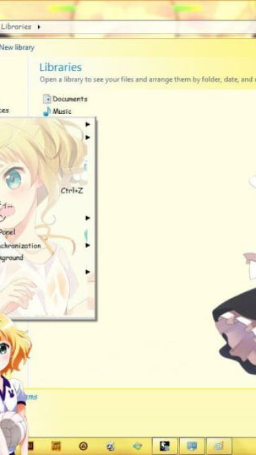 【win7主题】请问您今天要来点兔子吗 桐间纱路 下载