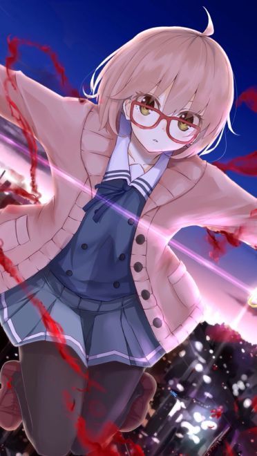 境界的彼方 眼镜娘栗山未来 壁纸美图