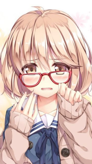 境界的彼方 眼镜娘栗山未来 壁纸美图