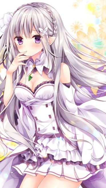 从零开始的异世界生活 艾米莉娅手机壁纸