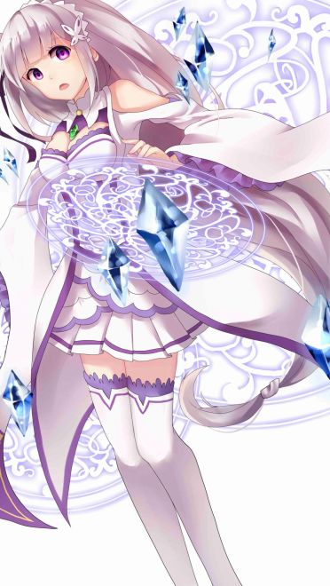 从零开始的异世界生活 艾米莉娅手机壁纸