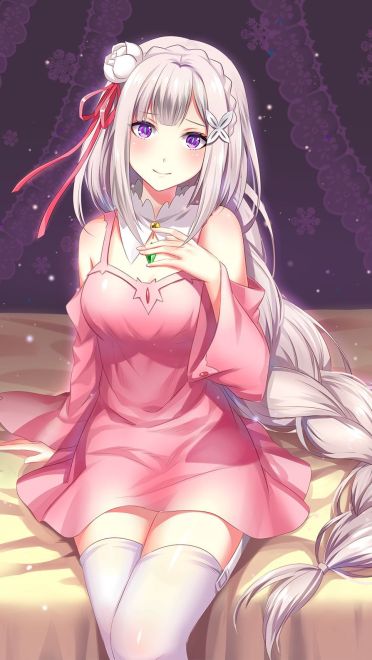 从零开始的异世界生活 艾米莉娅手机壁纸