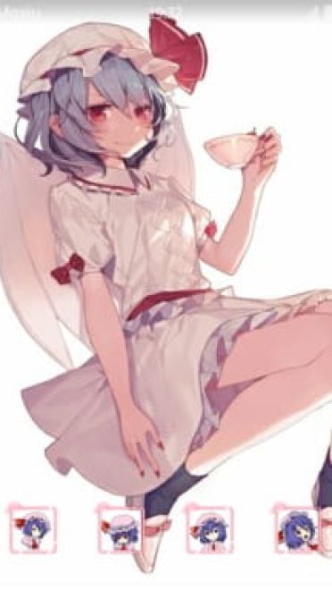 东方Project大小姐蕾米莉亚 安卓手机主题下载