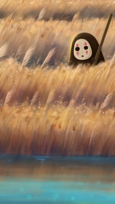 萌萌哒 千与千寻无脸男电脑壁纸手机壁纸(1)