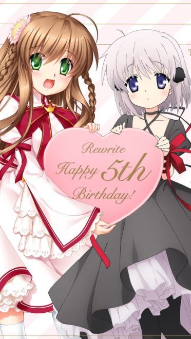 Rewrite手机壁纸 来攻略超能力美少女吧