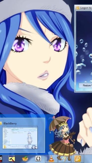 【win7主题】妖精的尾巴 朱毕安·罗克丝 下载