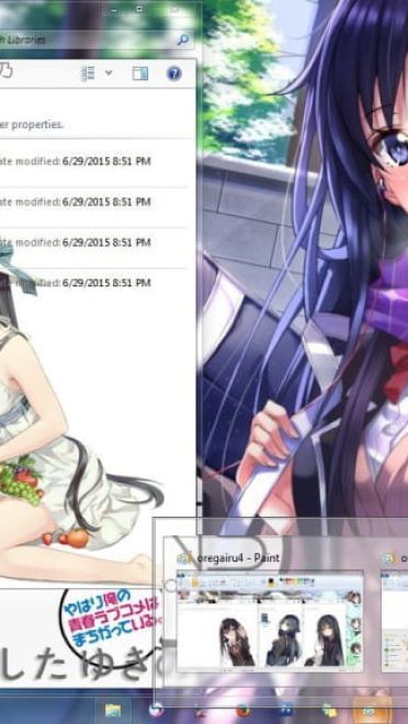 【Win7主题】我的青春恋爱物语果然有问题 雪之下雪乃下载