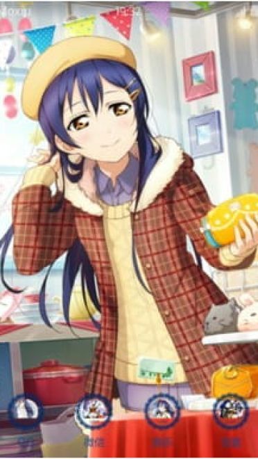 LoveLive! 园田海未 安卓手机主题