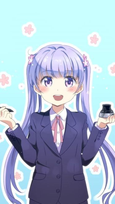 青涩萝莉双马尾《NEW GAME》凉风青叶手机壁纸