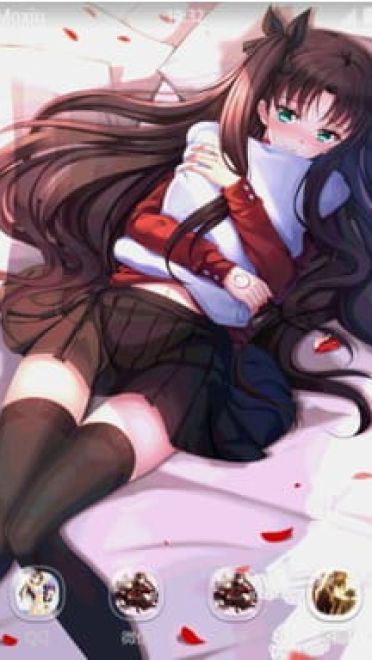 FATE 远坂凛 安卓手机主题下载