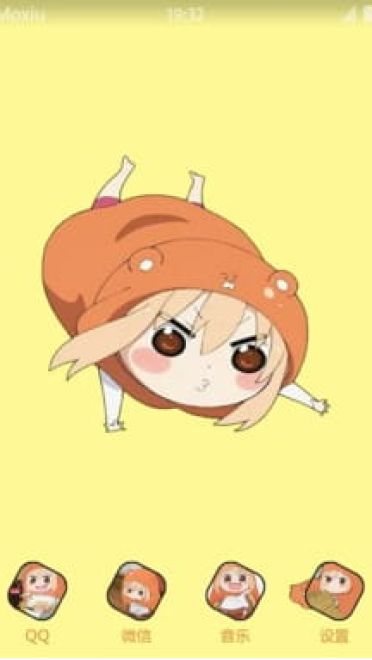 干物妹！小埋 激萌安卓手机主题下载