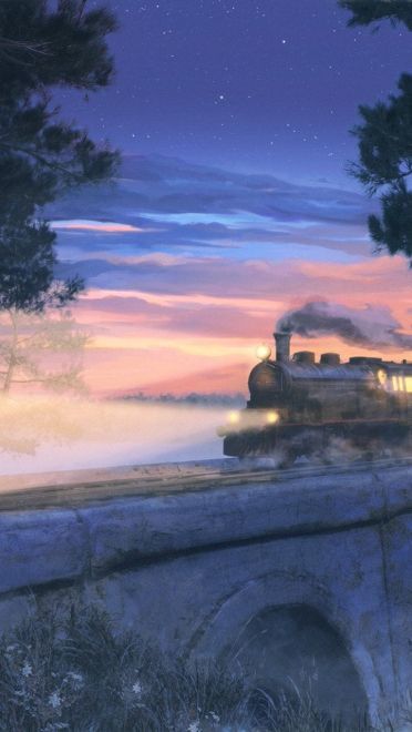 动画场景美图分享 让我们的此生留在二次元