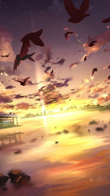 动画场景美图分享 让我们的此生留在二次元