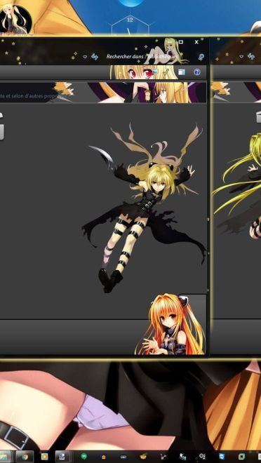 【win7主题】Tolove 金色之暗 下载