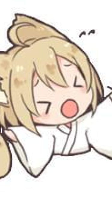 日系表情包 萌萌哒和服狐狸女孩