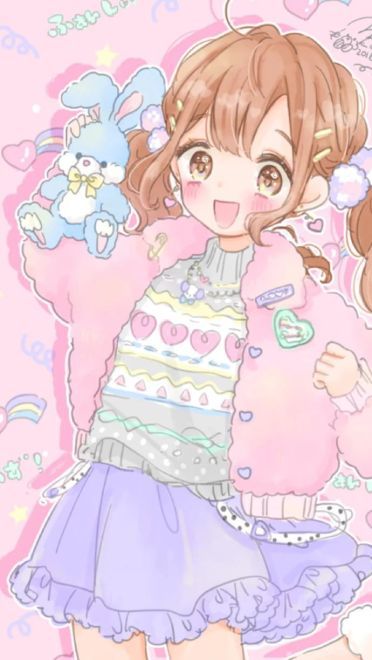 小清新萌女少女心 手机壁纸下载