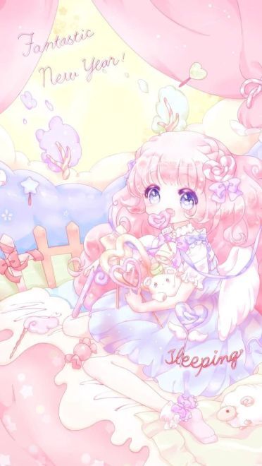 小清新萌女少女心 手机壁纸下载